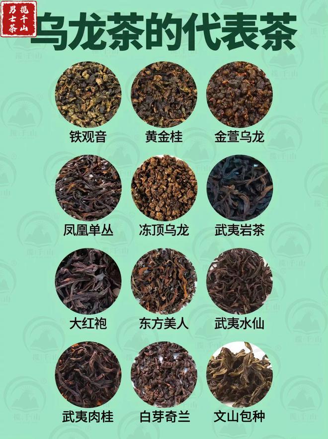 k1体育中国六大茶类的茶叶代表茶你喝过几种？(图4)